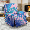 Tropical Floral Hawaiian Palm Leaves Pattern Print Recliner Cover-grizzshop