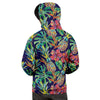 Tropical Floral Pineapple Print Men's Hoodie-grizzshop