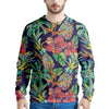 Tropical Floral Pineapple Print Men's Sweatshirt-grizzshop