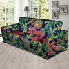 Tropical Floral Pineapple Print Sofa Cover-grizzshop