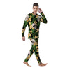 Tropical Floral Skull Men's Pajamas-grizzshop