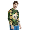 Tropical Floral Skull Men's Sweatshirt-grizzshop