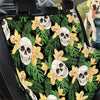 Tropical Floral Skull Pet Car Seat Cover-grizzshop
