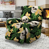 Tropical Floral Skull Recliner Cover-grizzshop