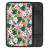 Tropical Flower Hawaiian Pineapple Print Car Console Cover-grizzshop