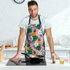 Tropical Flower Hawaiian Pineapple Print Men's Apron-grizzshop