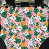 Tropical Flower Hawaiian Pineapple Print Pet Car Seat Cover-grizzshop