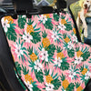Tropical Flower Hawaiian Pineapple Print Pet Car Seat Cover-grizzshop