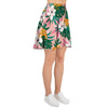 Tropical Flower Hawaiian Pineapple Print Women's Skirt-grizzshop
