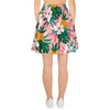 Tropical Flower Hawaiian Pineapple Print Women's Skirt-grizzshop