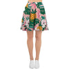 Tropical Flower Hawaiian Pineapple Print Women's Skirt-grizzshop