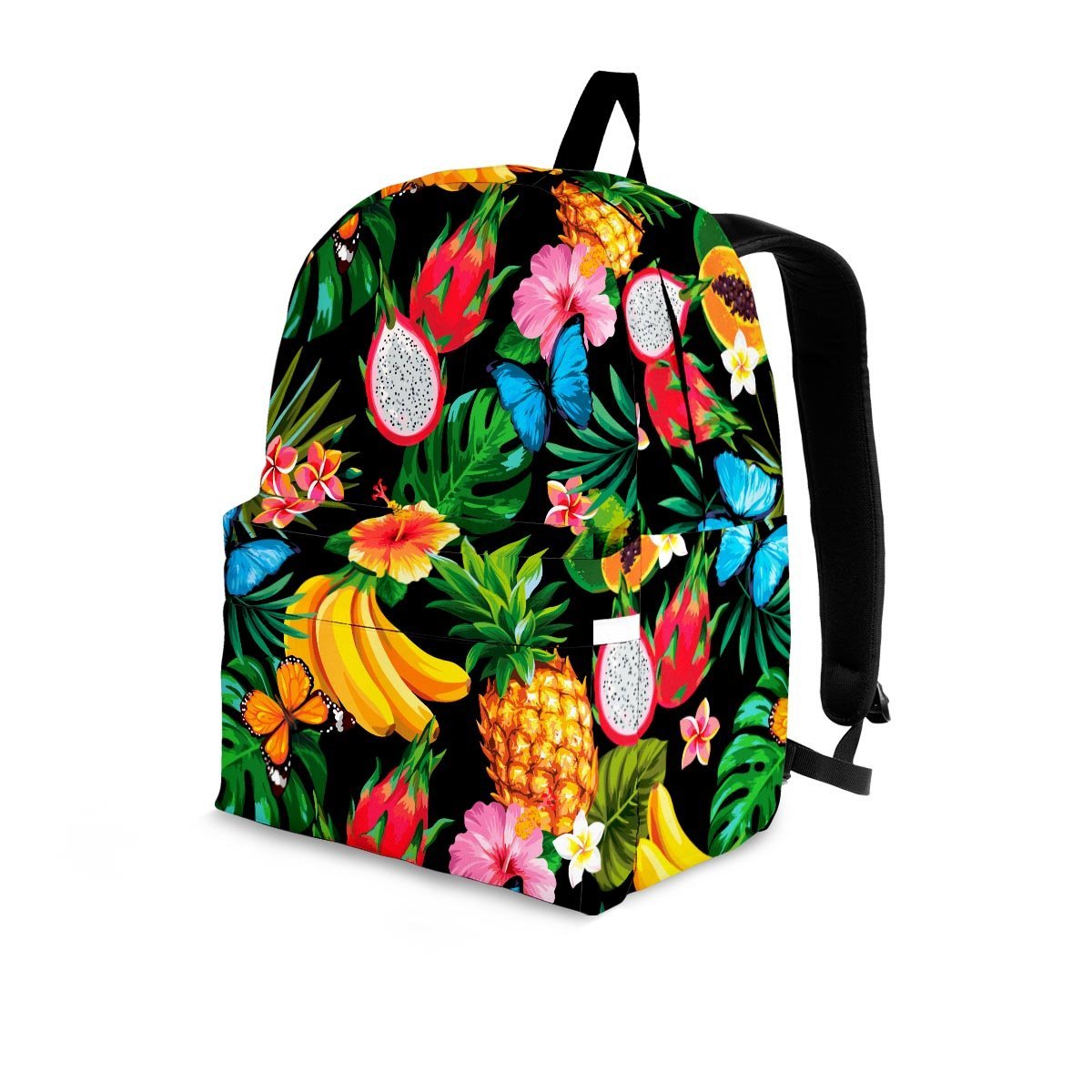 Tropical Fruit Hawaiian Print Backpack-grizzshop