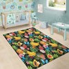 Tropical Fruit Hawaiian Print Floor Mat-grizzshop