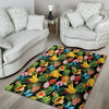 Tropical Fruit Hawaiian Print Floor Mat-grizzshop