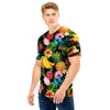 Tropical Fruit Hawaiian Print Men T Shirt-grizzshop