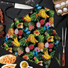 Tropical Fruit Hawaiian Print Men's Apron-grizzshop