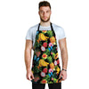 Tropical Fruit Hawaiian Print Men's Apron-grizzshop