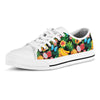 Tropical Fruit Hawaiian Print Men's Low Top Shoes-grizzshop