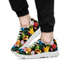 Tropical Fruit Hawaiian Print Men's Sneakers-grizzshop