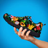 Tropical Fruit Hawaiian Print Men's Sneakers-grizzshop