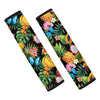 Tropical Fruit Hawaiian Print Seat Belt Cover-grizzshop