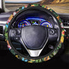 Tropical Fruit Hawaiian Print Steering Wheel Cover-grizzshop