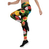 Tropical Fruit Hawaiian Print Women's Leggings-grizzshop