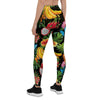 Tropical Fruit Hawaiian Print Women's Leggings-grizzshop