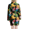 Tropical Fruit Hawaiian Print Women's Robe-grizzshop