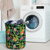 Tropical Hawaiian Floral Print Laundry Basket-grizzshop