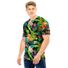 Tropical Hawaiian Floral Print Men T Shirt-grizzshop