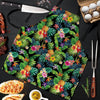 Tropical Hawaiian Floral Print Men's Apron-grizzshop