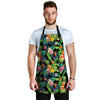 Tropical Hawaiian Floral Print Men's Apron-grizzshop