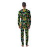 Tropical Hawaiian Floral Print Men's Pajamas-grizzshop