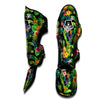 Tropical Hawaiian Floral Print Muay Thai Shin Guard-grizzshop