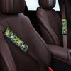 Tropical Hawaiian Floral Print Seat Belt Cover-grizzshop