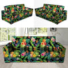 Tropical Hawaiian Floral Print Sofa Cover-grizzshop