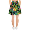 Tropical Hawaiian Floral Print Women's Skirt-grizzshop