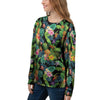 Tropical Hawaiian Floral Print Women's Sweatshirt-grizzshop