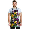 Tropical Hawaiian Skull Men's Apron-grizzshop