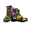 Tropical Hawaiian Skull Men's Boots-grizzshop