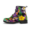 Tropical Hawaiian Skull Men's Boots-grizzshop