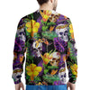 Tropical Hawaiian Skull Men's Sweatshirt-grizzshop