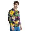 Tropical Hawaiian Skull Men's Sweatshirt-grizzshop