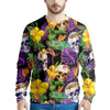 Tropical Hawaiian Skull Men's Sweatshirt-grizzshop