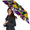 Tropical Hawaiian Skull Umbrella-grizzshop