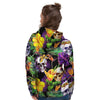 Tropical Hawaiian Skull Women's Hoodie-grizzshop