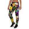 Tropical Hawaiian Skull Women's Joggers-grizzshop