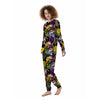 Tropical Hawaiian Skull Women's Pajamas-grizzshop