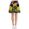 Tropical Hawaiian Skull Women's Skirt-grizzshop